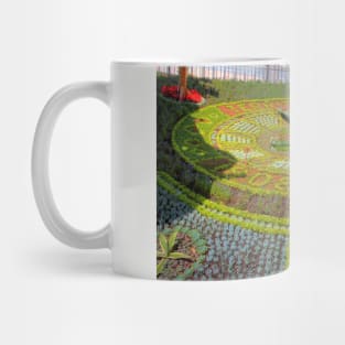 Floral Clock Mug